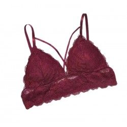 Sylvia Bordeaux Lace...