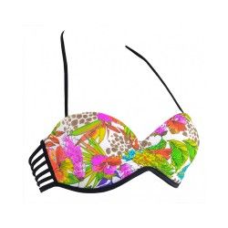 White Spring Bikini Top